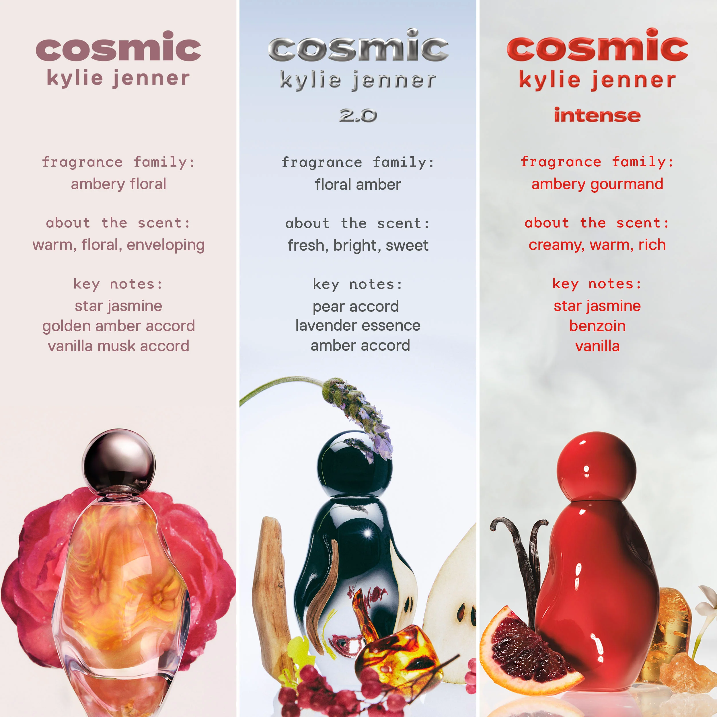 Cosmic Kylie Jenner 100ml Trio - Image 2