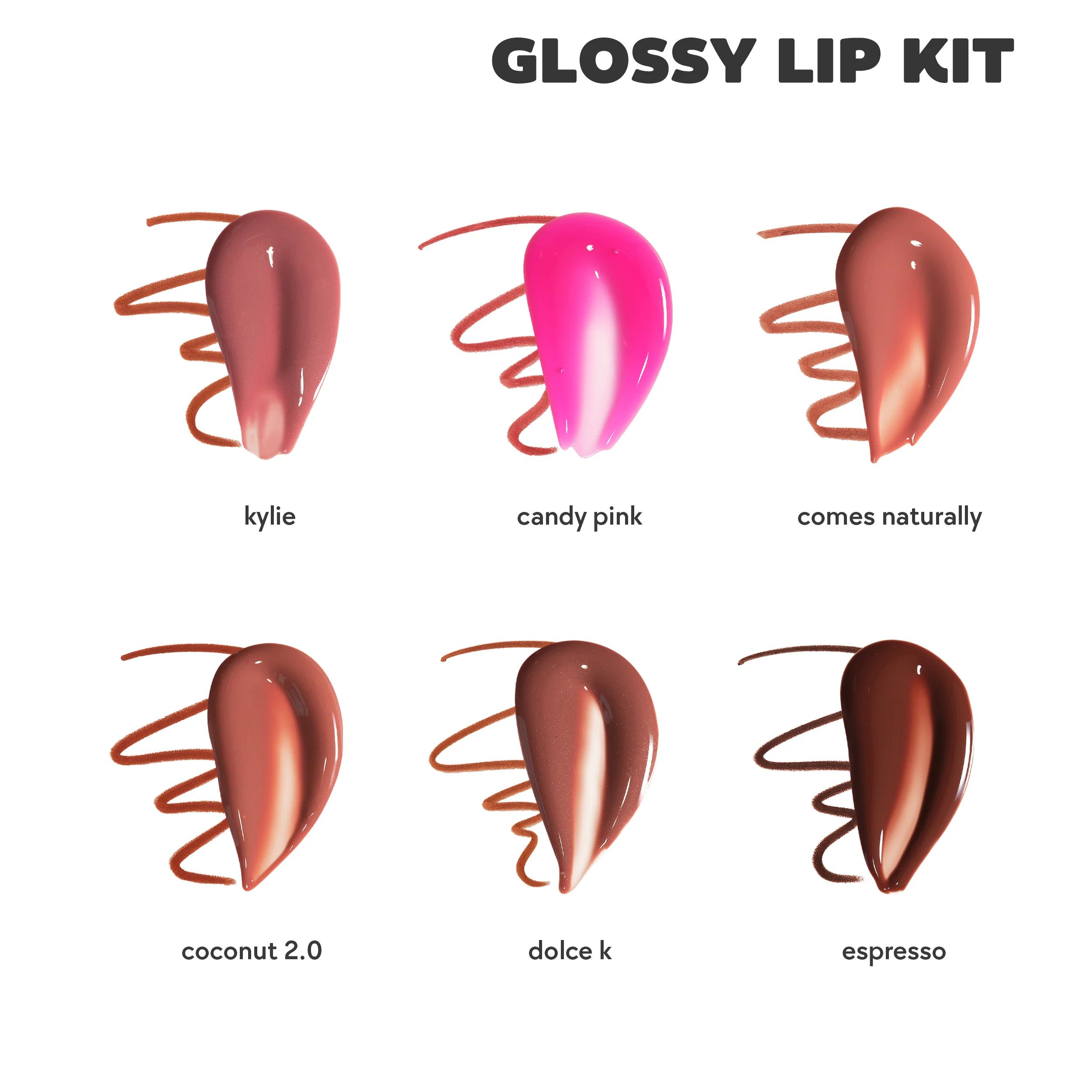 Glossy Lip Kit & Skin Tint Blurring Elixir Duo - Image 2